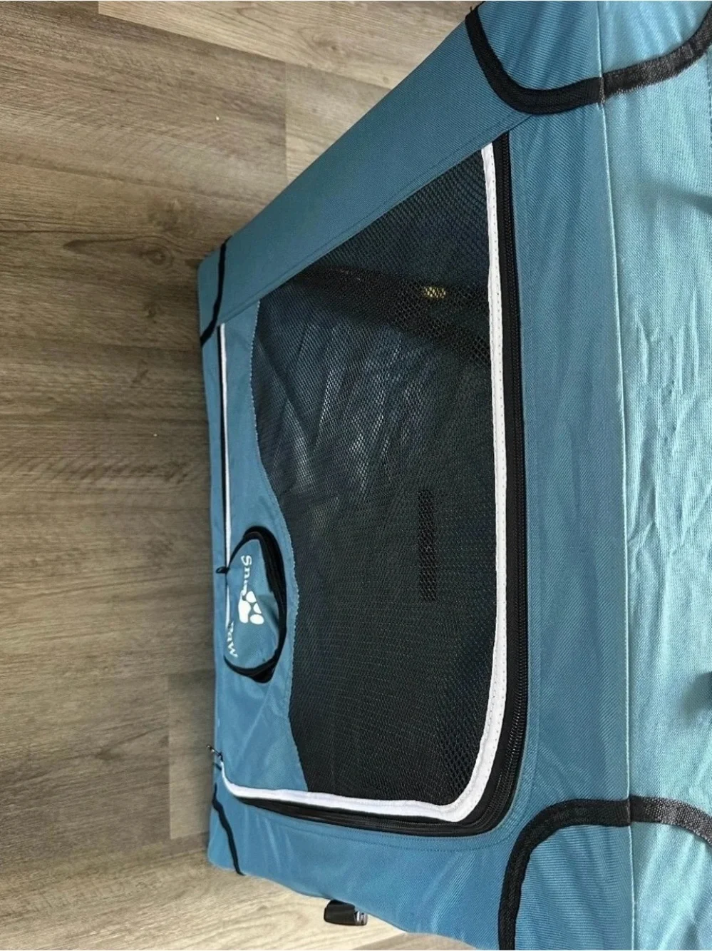 Blue Dog Car Travel Crate - Portable Pet Carrier